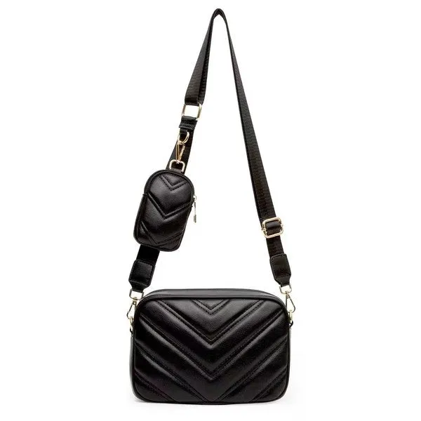 Elsie Quilted Crossbody Plus Mini Case Coin Purse - Shop Now!