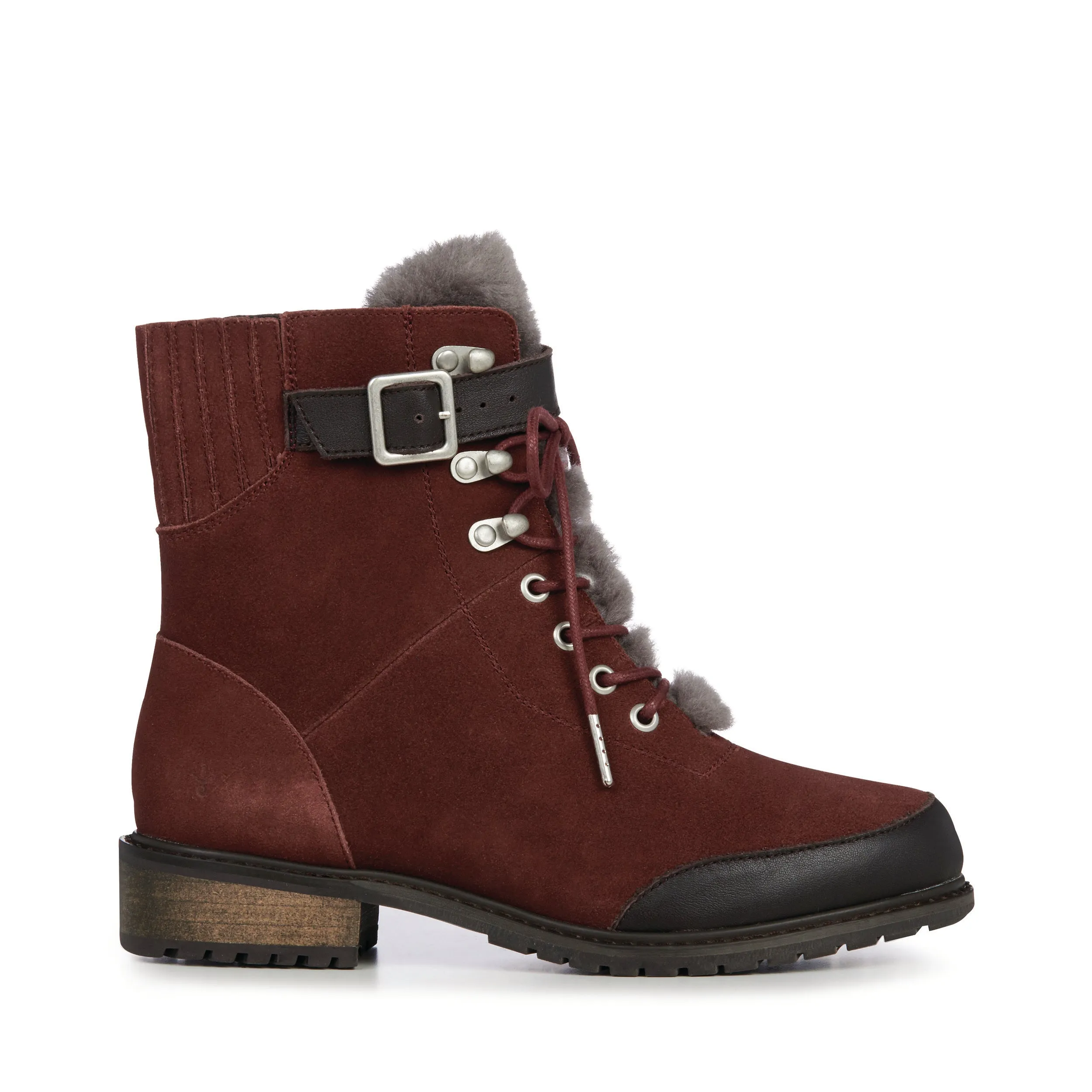 EMU Waldron Waterproof Fur Lined Boot - Burnt Rust