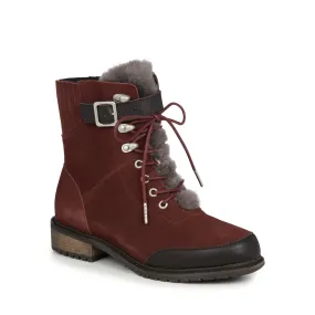 EMU Waldron Waterproof Fur Lined Boot - Burnt Rust