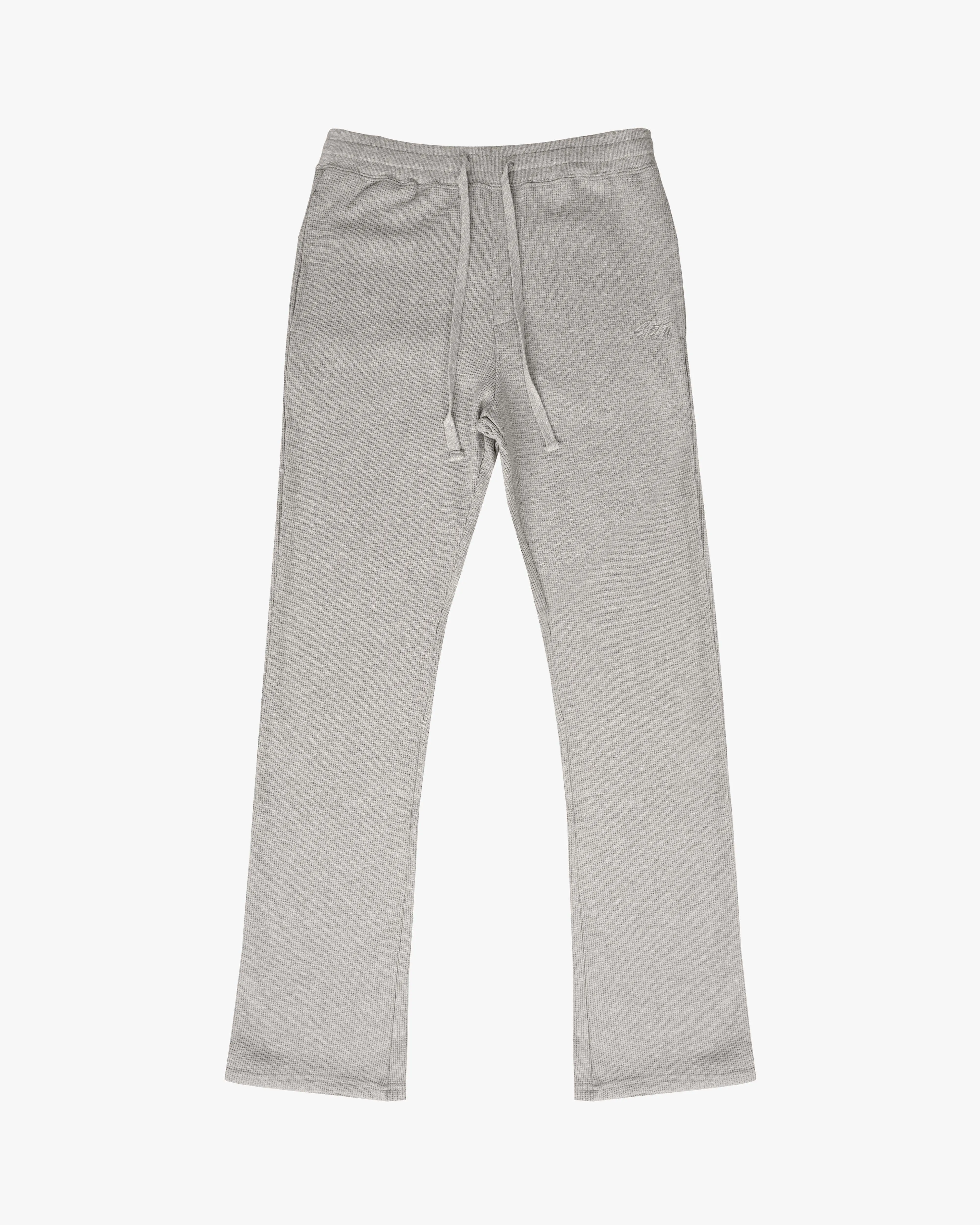 EPTM men's thermal pants in heather gray - big and tall