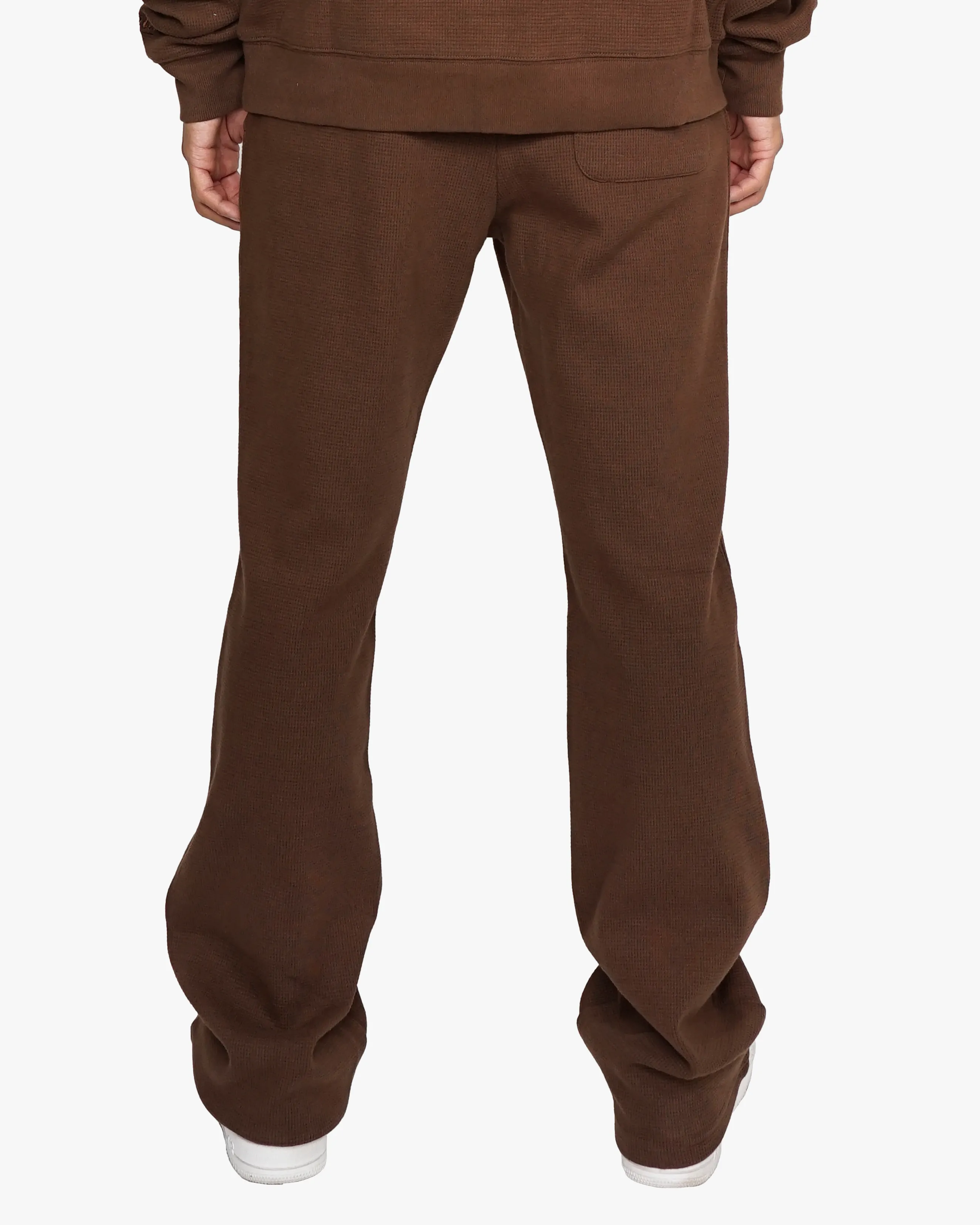 EPTM Thermal Flare Pants - Brown