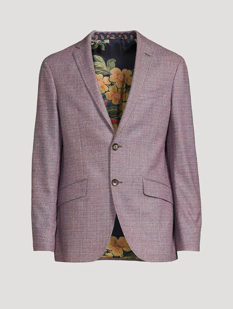 ETRO Wool Blazer Jacket