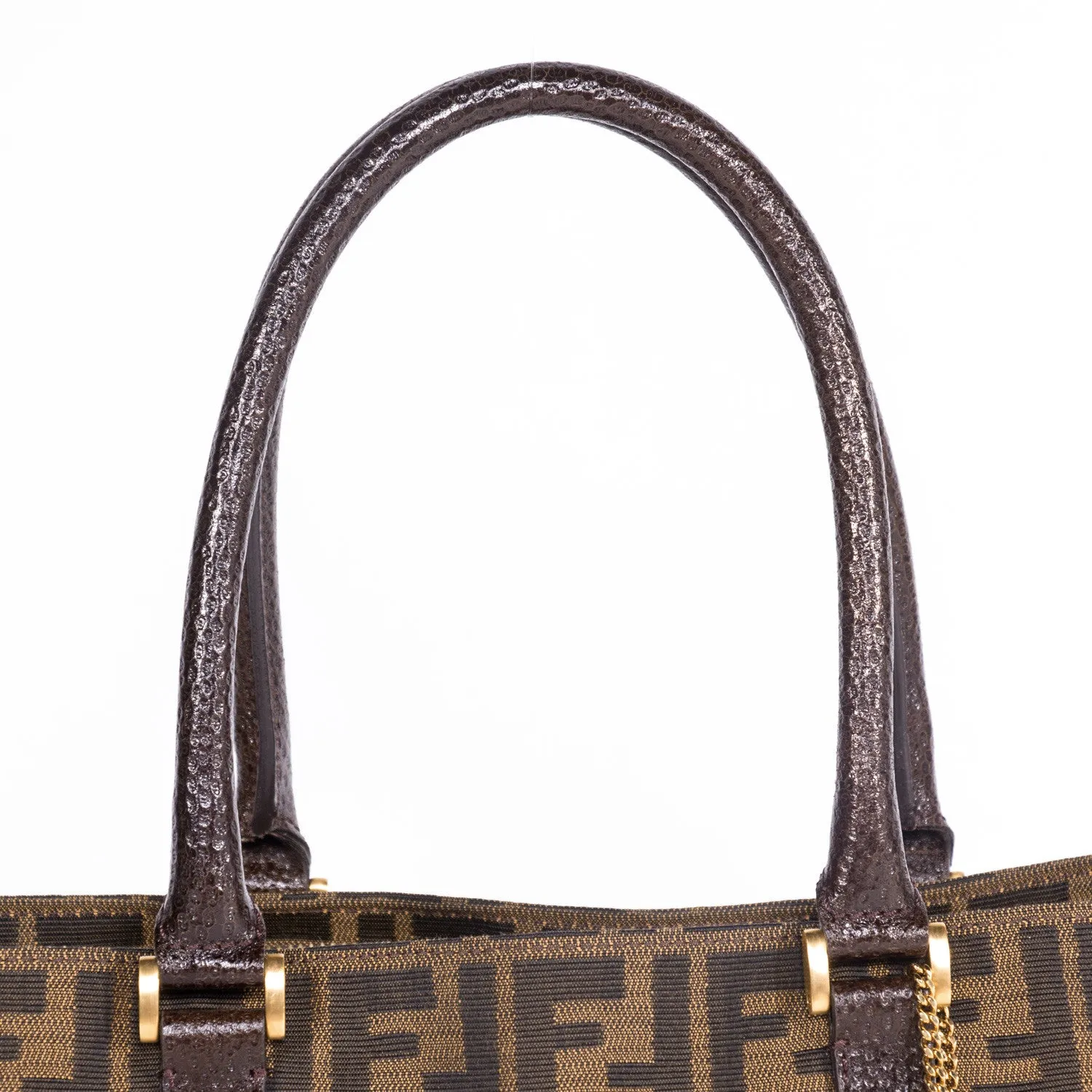 Fendi Classico No. 4 Canvas Zucca Tote Bag