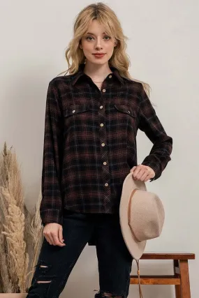 Flannel Top with Changeable Design