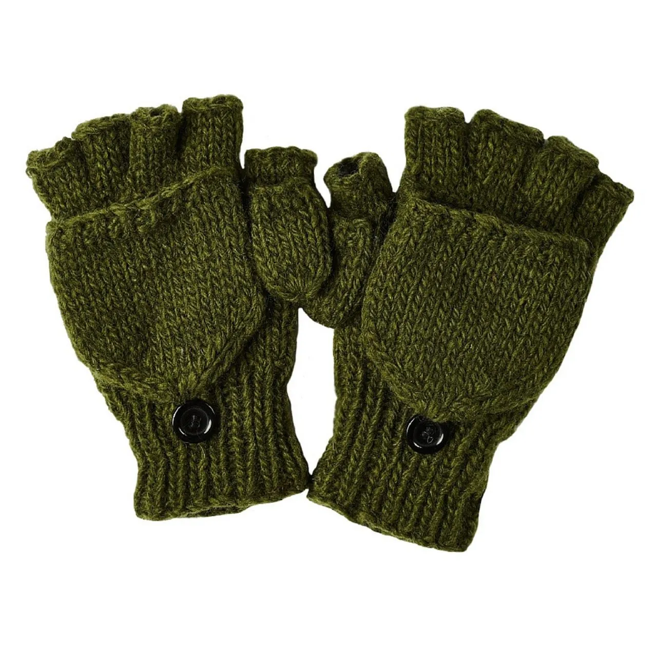 Fleece-Lined Fold Over Mittens | Cozy and Warm Accessories | Shop Now