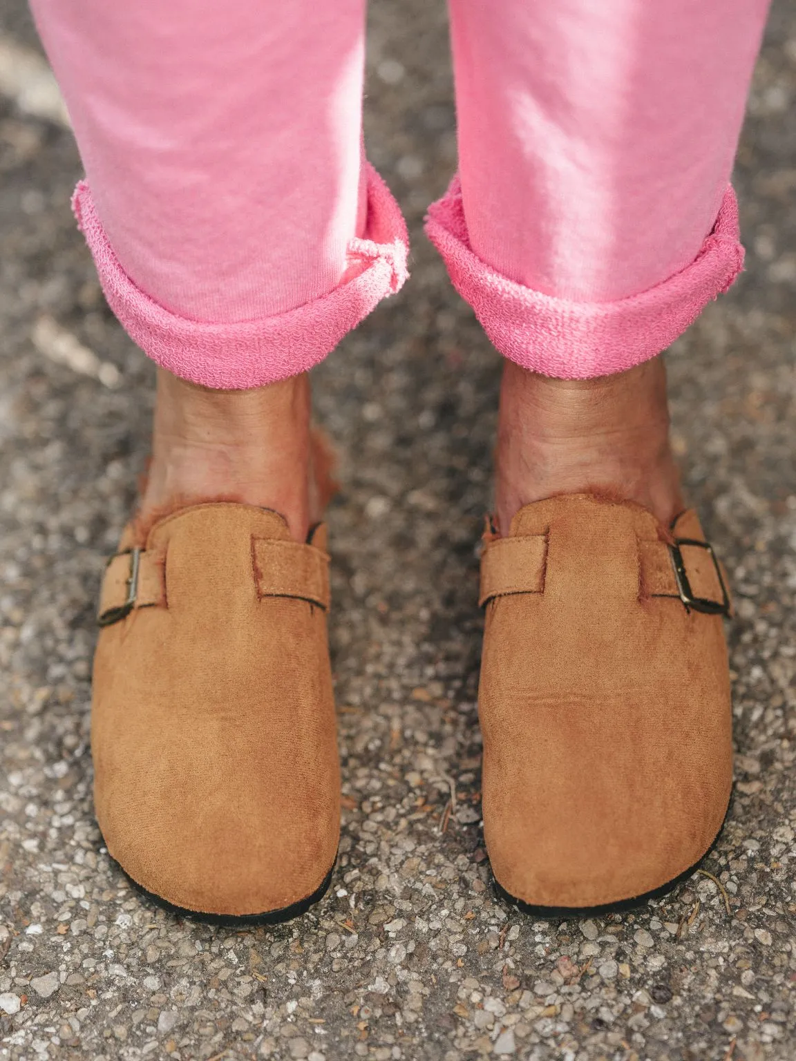 Furry Slip On Shoes