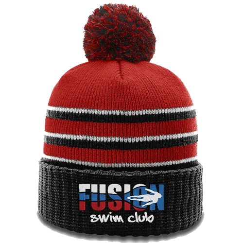 Fusion Swim Club Pom Pom Beanie