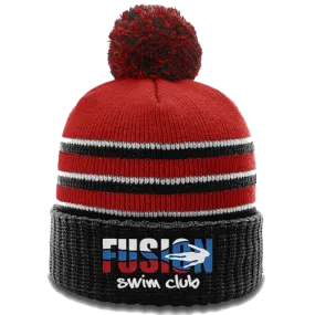 Fusion Swim Club Pom Pom Beanie