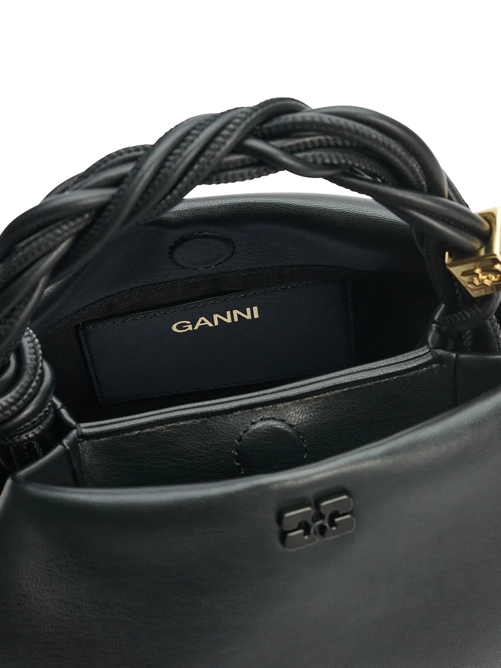 Ganni Black Bou Bag