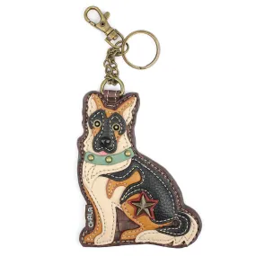 German Shepherd Gen II Coin Purse and Key Chain