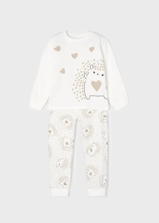 Girls' Natural Pajamas