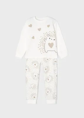 Girls' Natural Pajamas