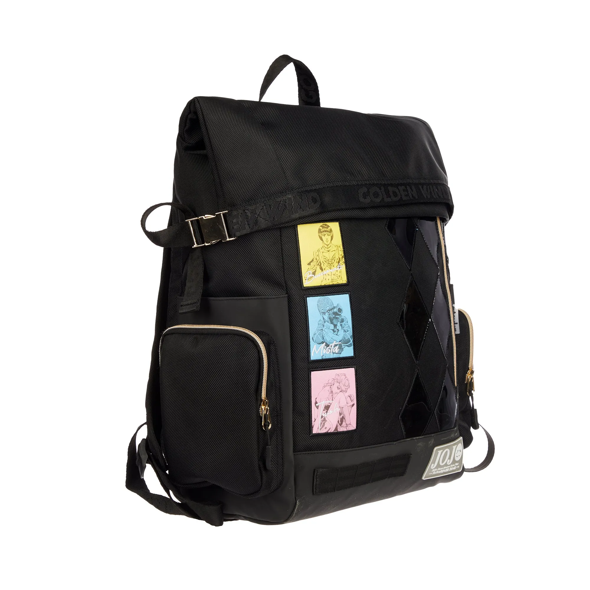 Golden Wind Roll Top Backpack - Shop Now