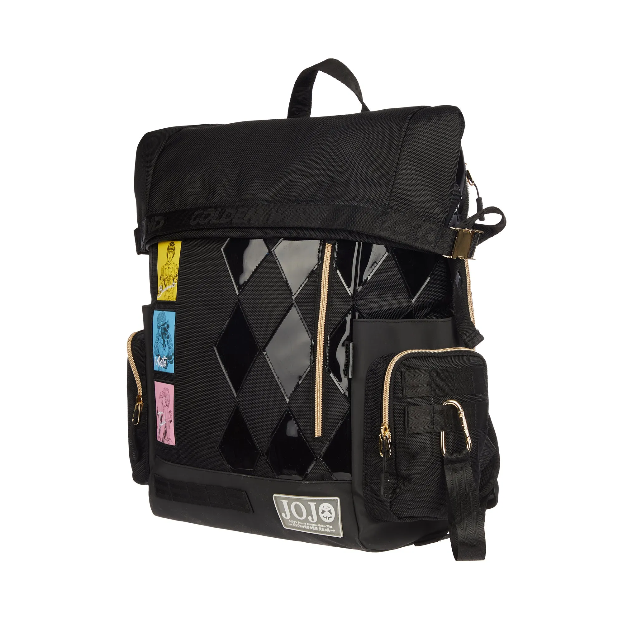 Golden Wind Roll Top Backpack - Shop Now