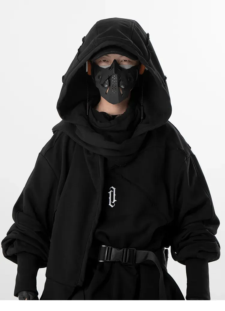 Harajaku Streetwear Cowl Neck Hoodie