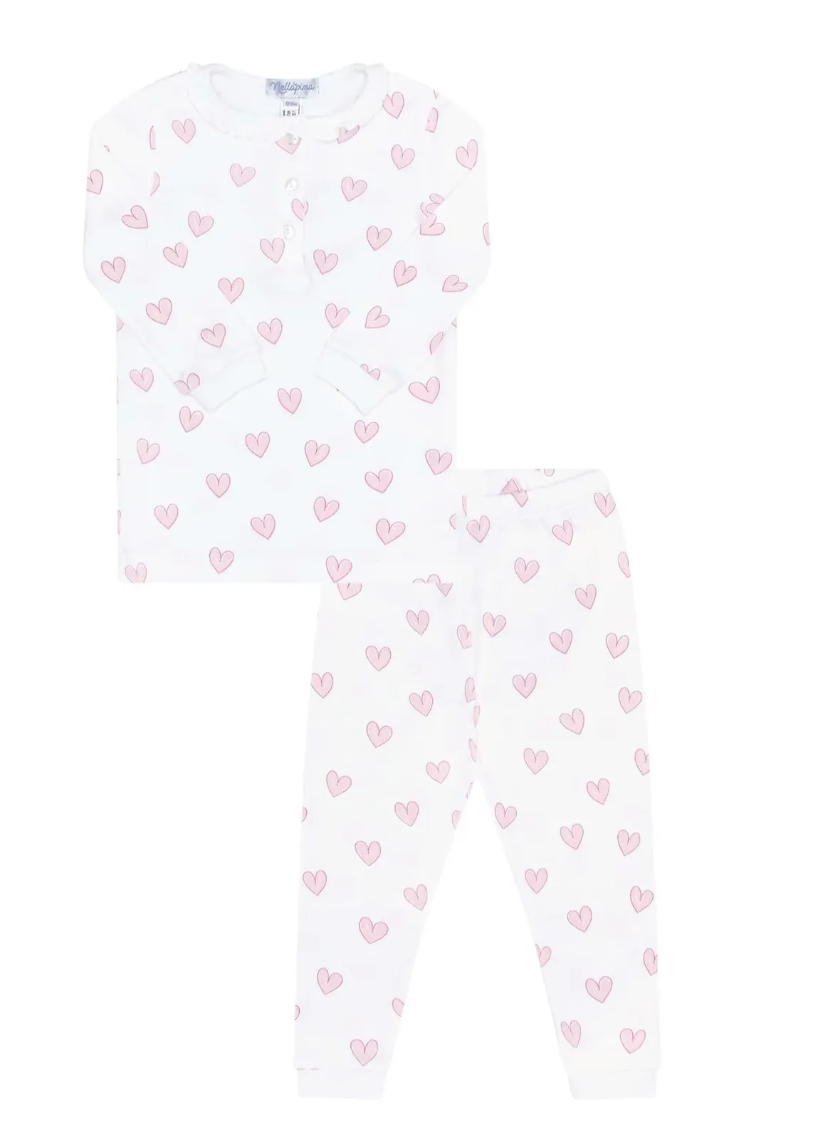 Heart Print Pajama - Pink - Best Deals and Special Offers