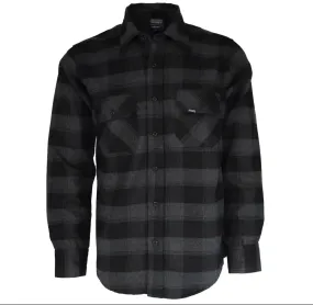 Hillbilly Flannel Sundown Grey/Black - Heavyweight