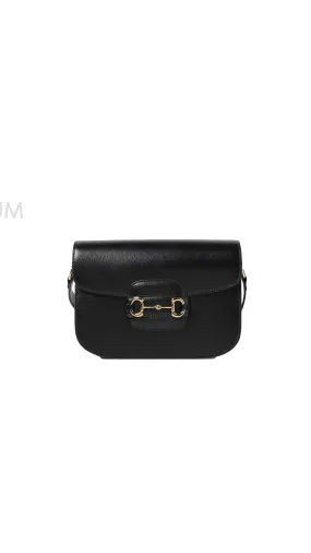 Horsebit 1955 Shoulder Bag - Black