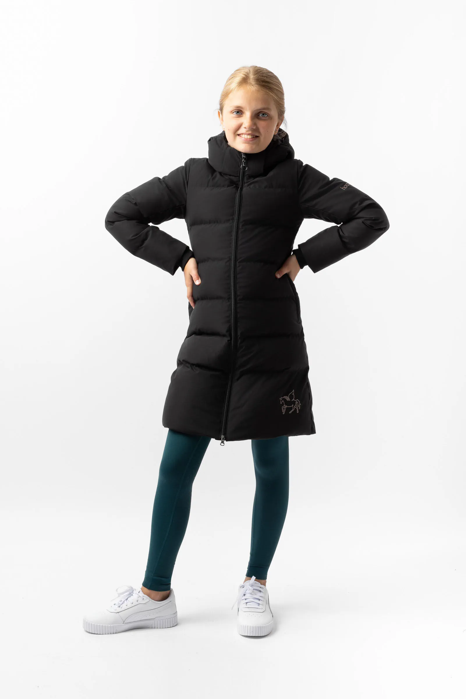 Horze Paloma Kids Long Padded Coat