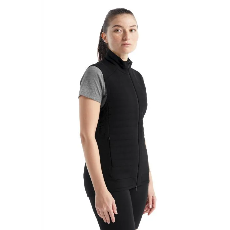 Icebreaker women's insulated vest gilet - ZoneKnit - on sale.