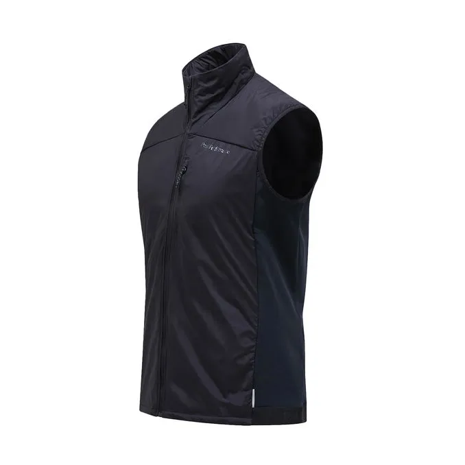 Insulated Wind Vest for Men - Black