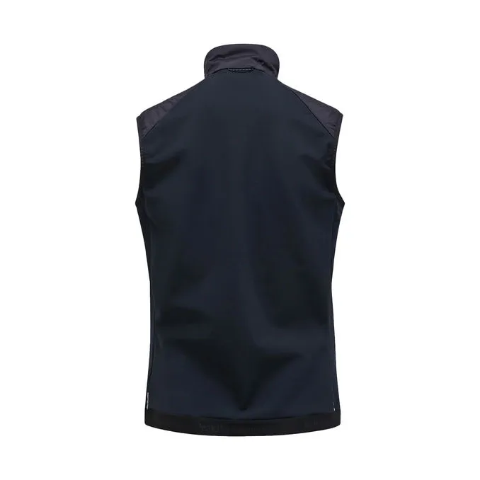 Insulated Wind Vest for Men - Black