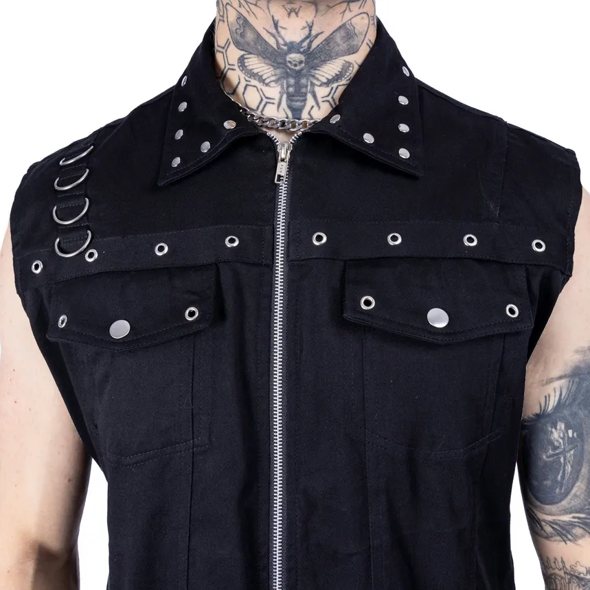 Isaias Vest - Black, Vest in Black - Isaias, Black Vest - Isaias