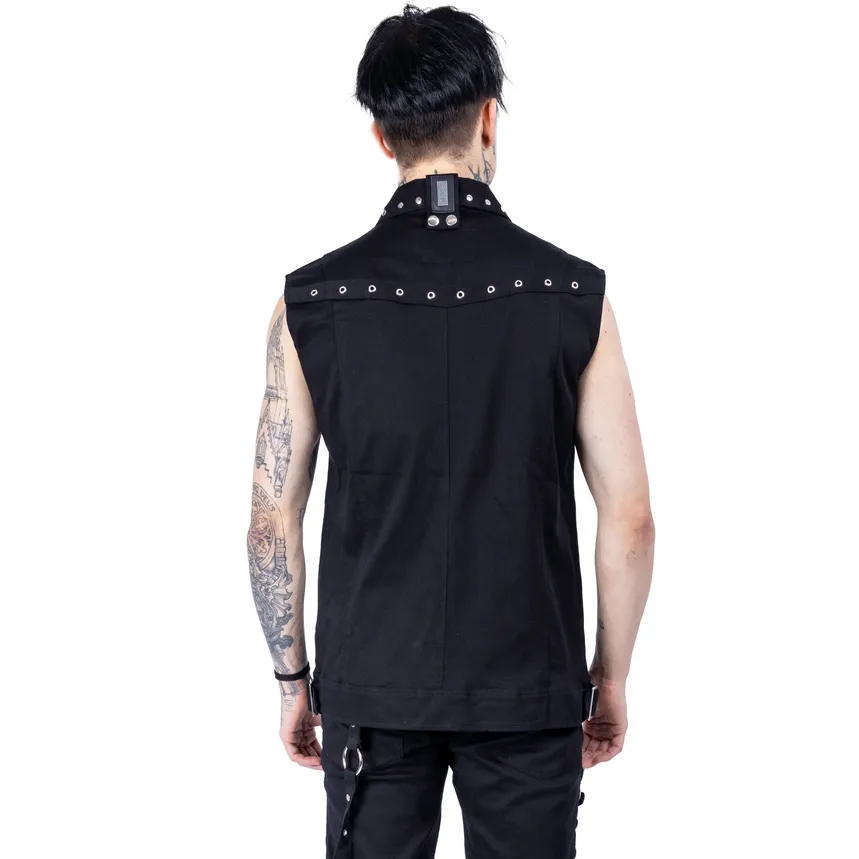 Isaias Vest - Black, Vest in Black - Isaias, Black Vest - Isaias