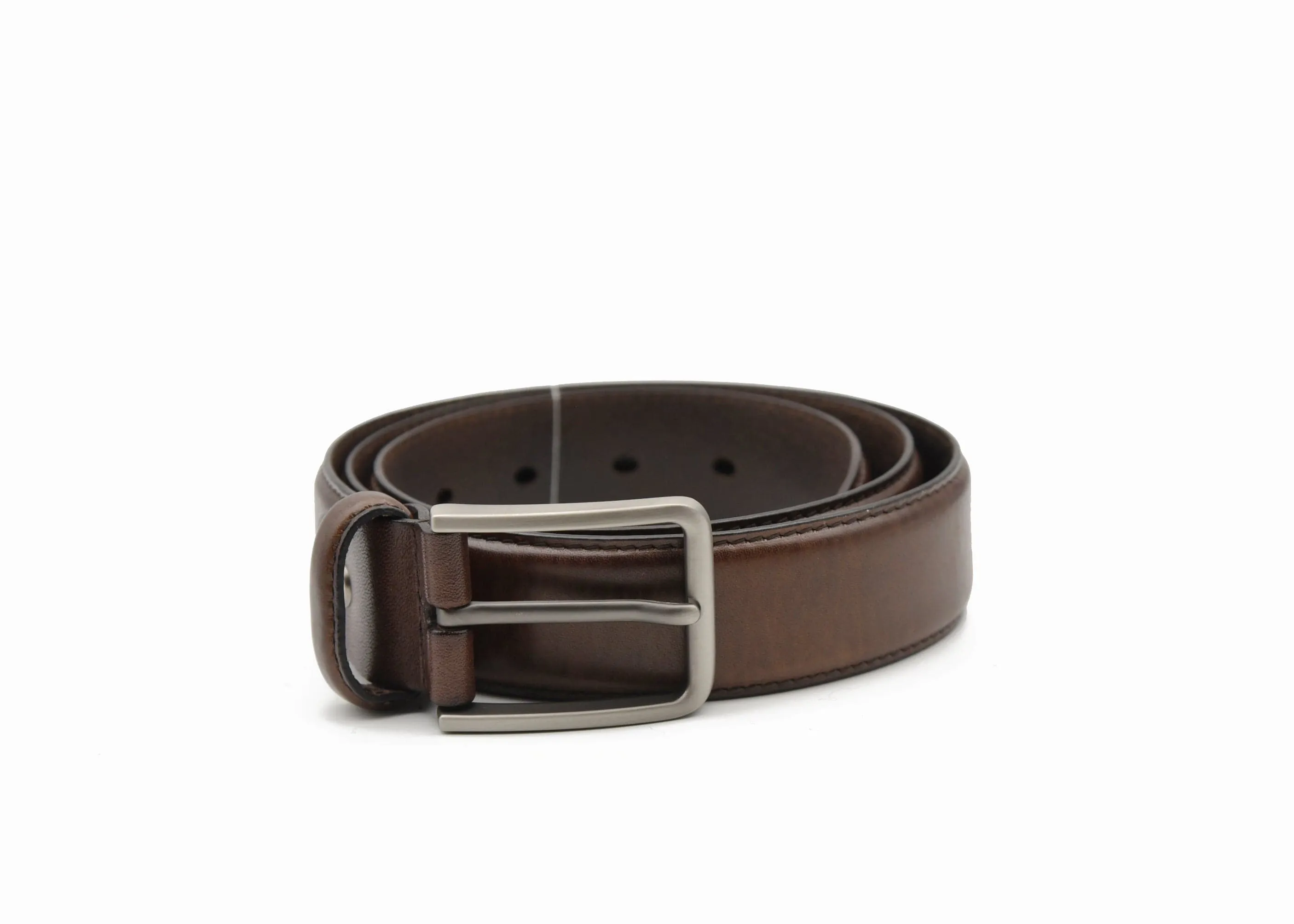 JAMES HILL - Coffee Chukka Boots and Belt Set