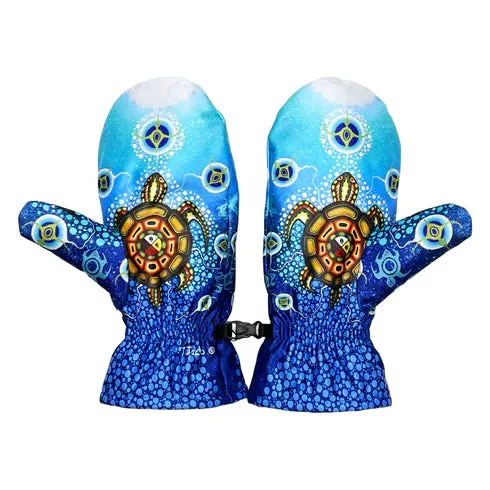 James Jacko Medicine Turtle Mittens - Buy Now! Perfect for Winter