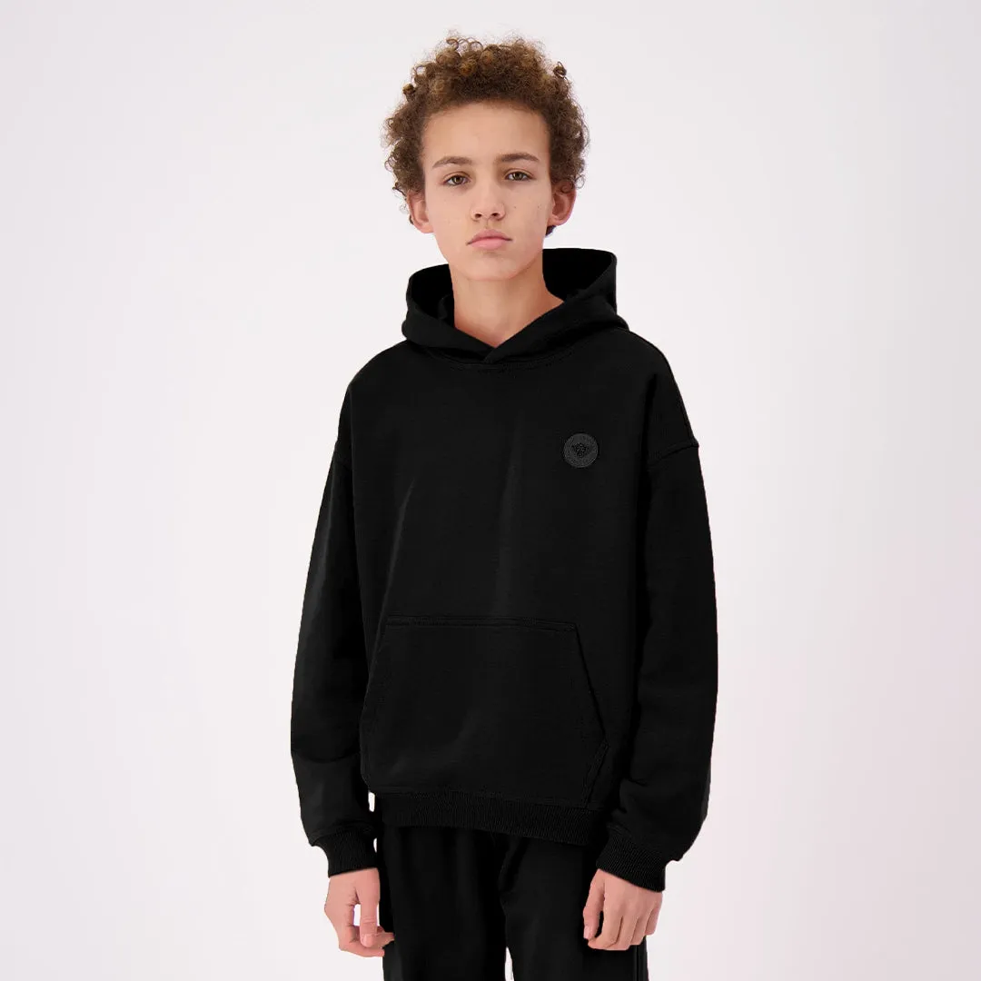 JR ESSENTIAL HOODIE | Black