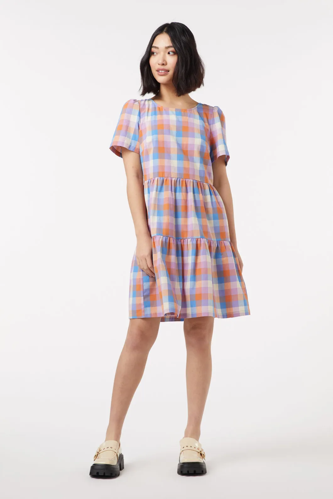 Karla Check Dress