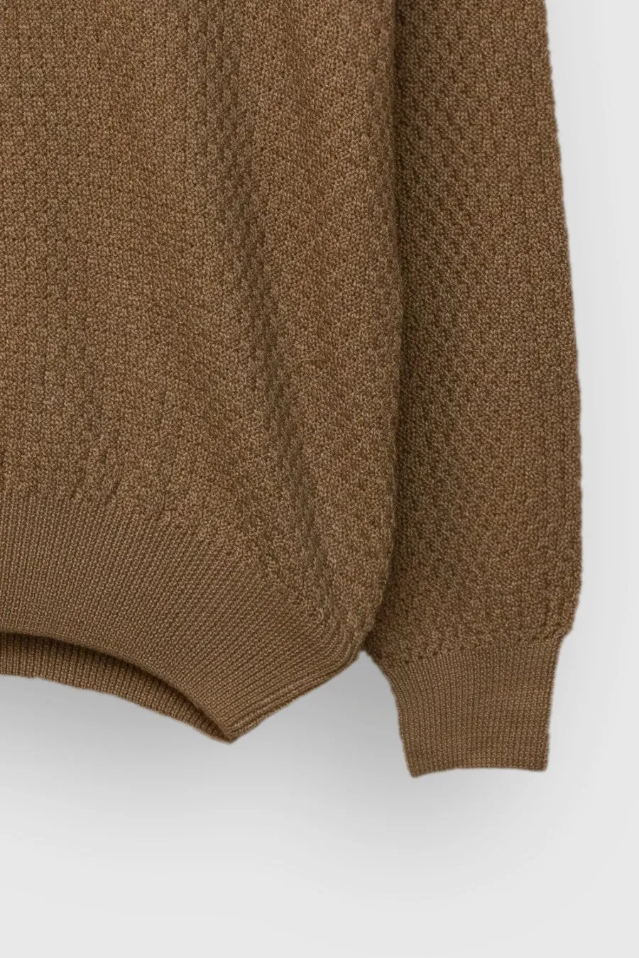 Khaki Knit Sweater