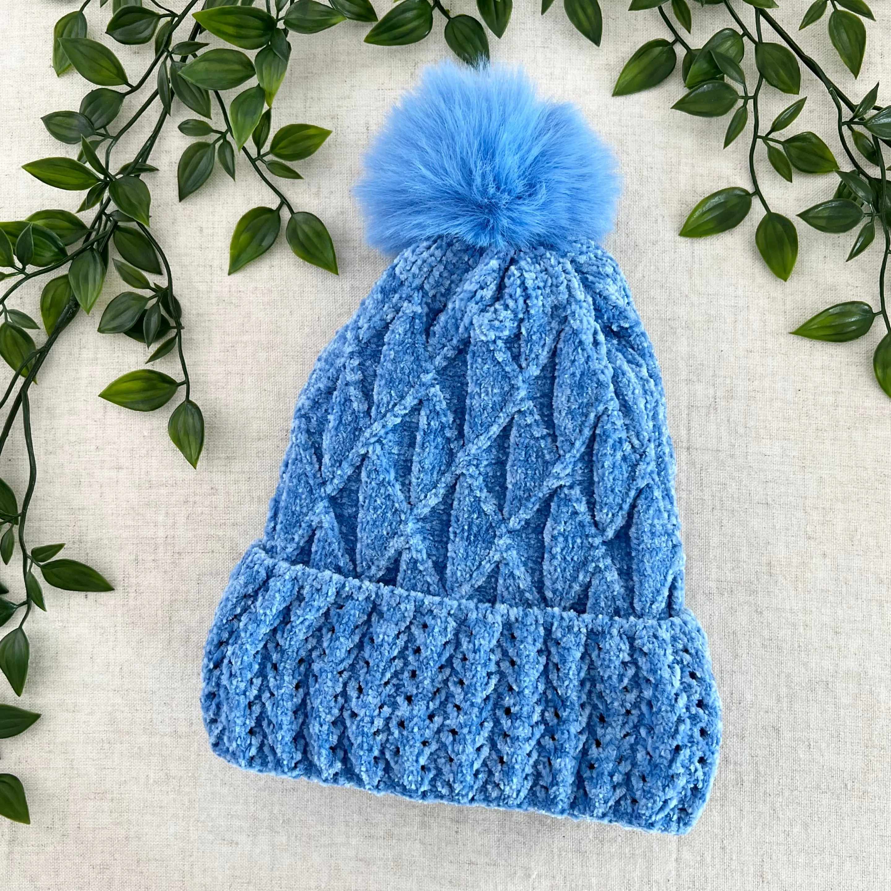 Knit Pom Pom Beanie - Assorted