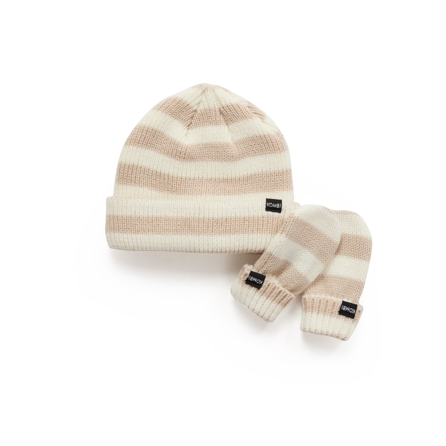 Kombi Moonstone Infant Hat and Mitten Set