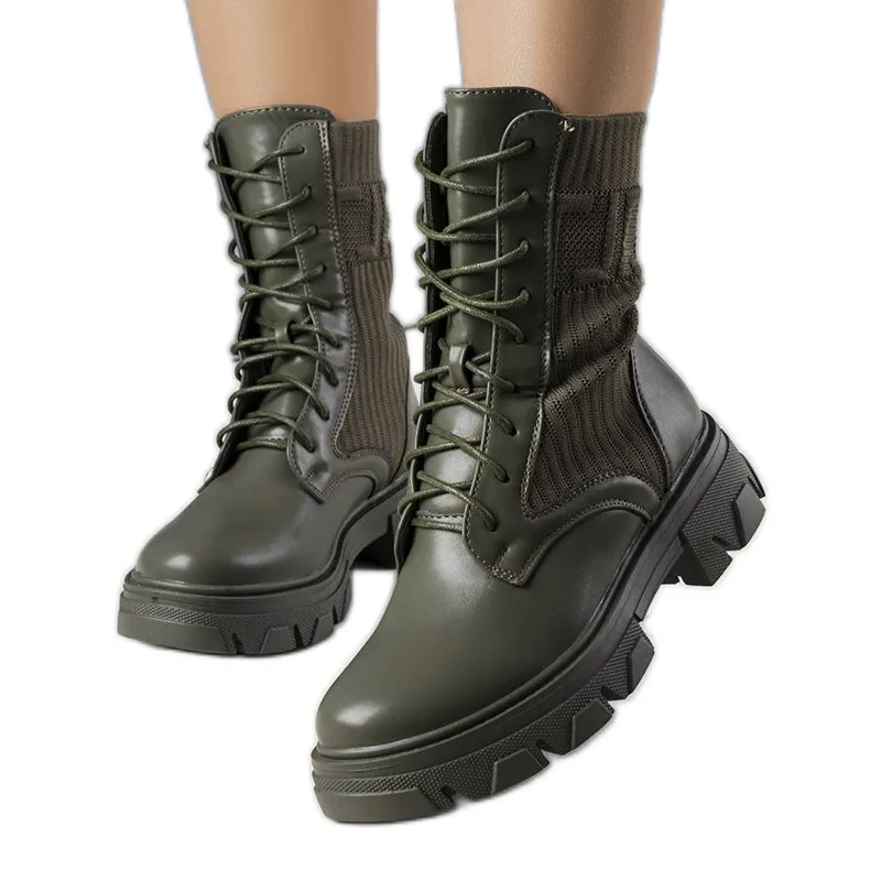 Kori green hiking boots