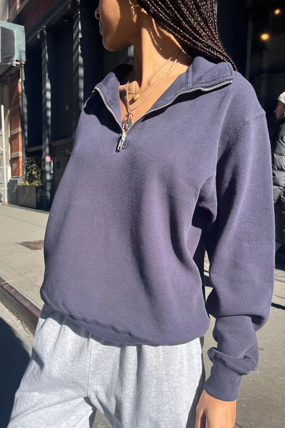 Ladies' Thermal Pullover: the Missy Edition