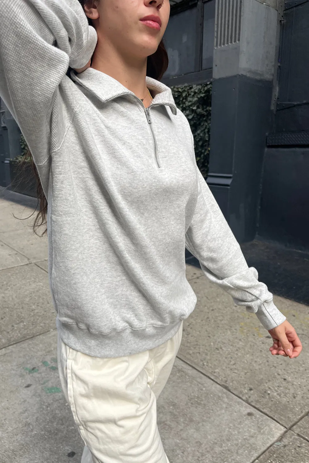 Ladies' Thermal Pullover: the Missy Edition