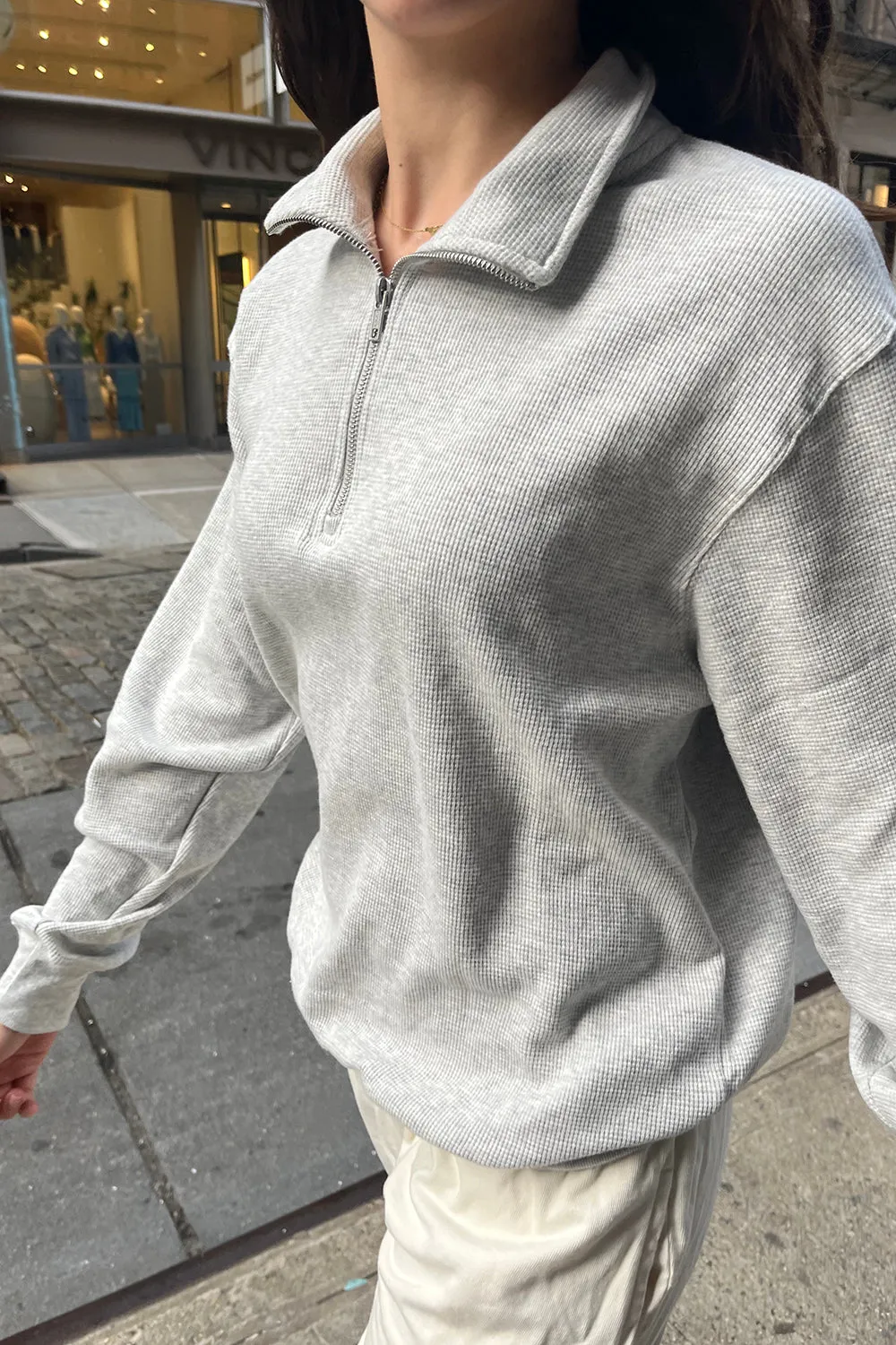 Ladies' Thermal Pullover: the Missy Edition