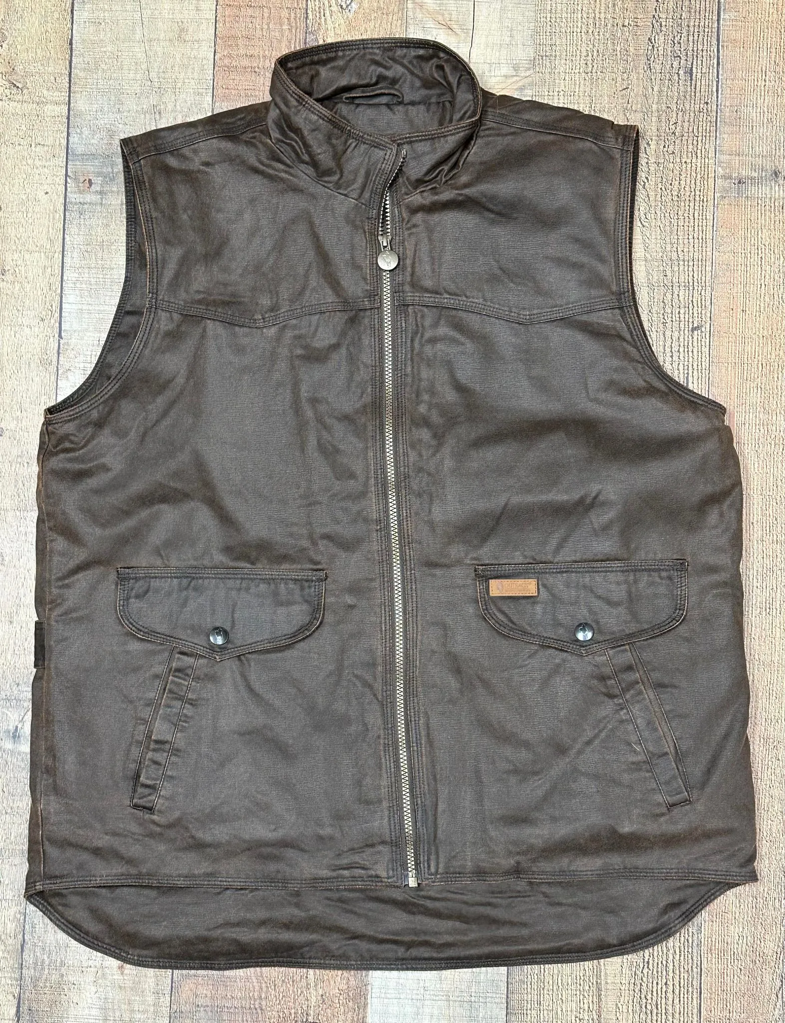 Leather Vest for Landsmen by Outback