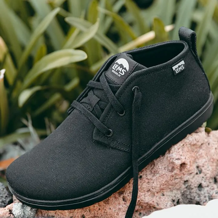 Lems Chukka Canvas Blackout - Unisex