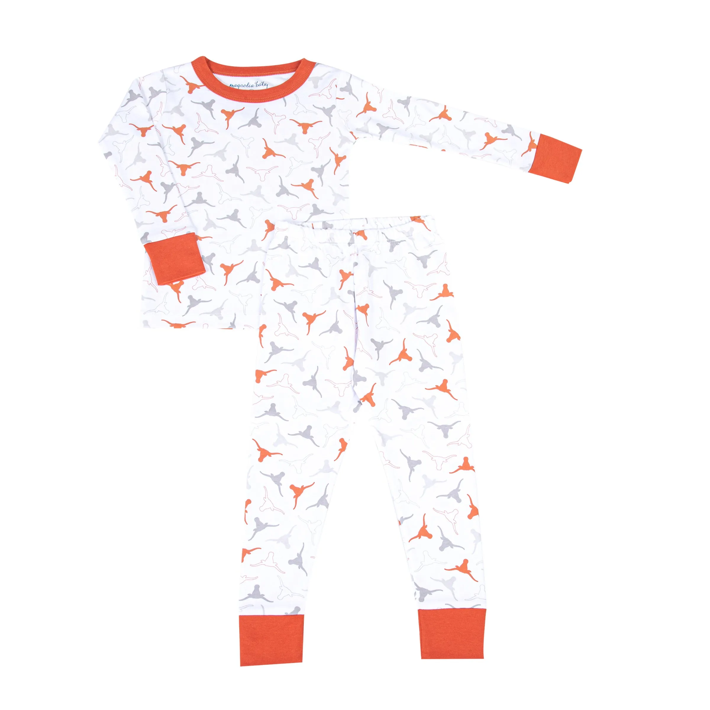 Lil' Longhorn Long Pajamas --> Longhorn Pajamas for Kids