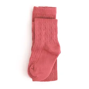 Little Stocking Co. Strawberry Cable Knit Tights - Buy Now!