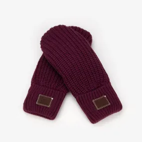 Love Your Melon - Burgundy Mittens for Sale. Get your hands on a pair of high-quality burgundy mittens from Love Your Melon toda