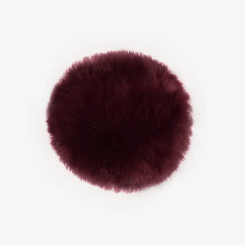 Love Your Melon - Burgundy Pom.