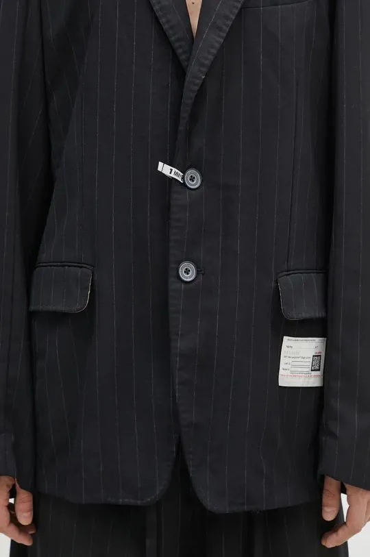 Maison MIHARA YASUHIRO wool blazer Aged Suit Blazer black color A13JK033