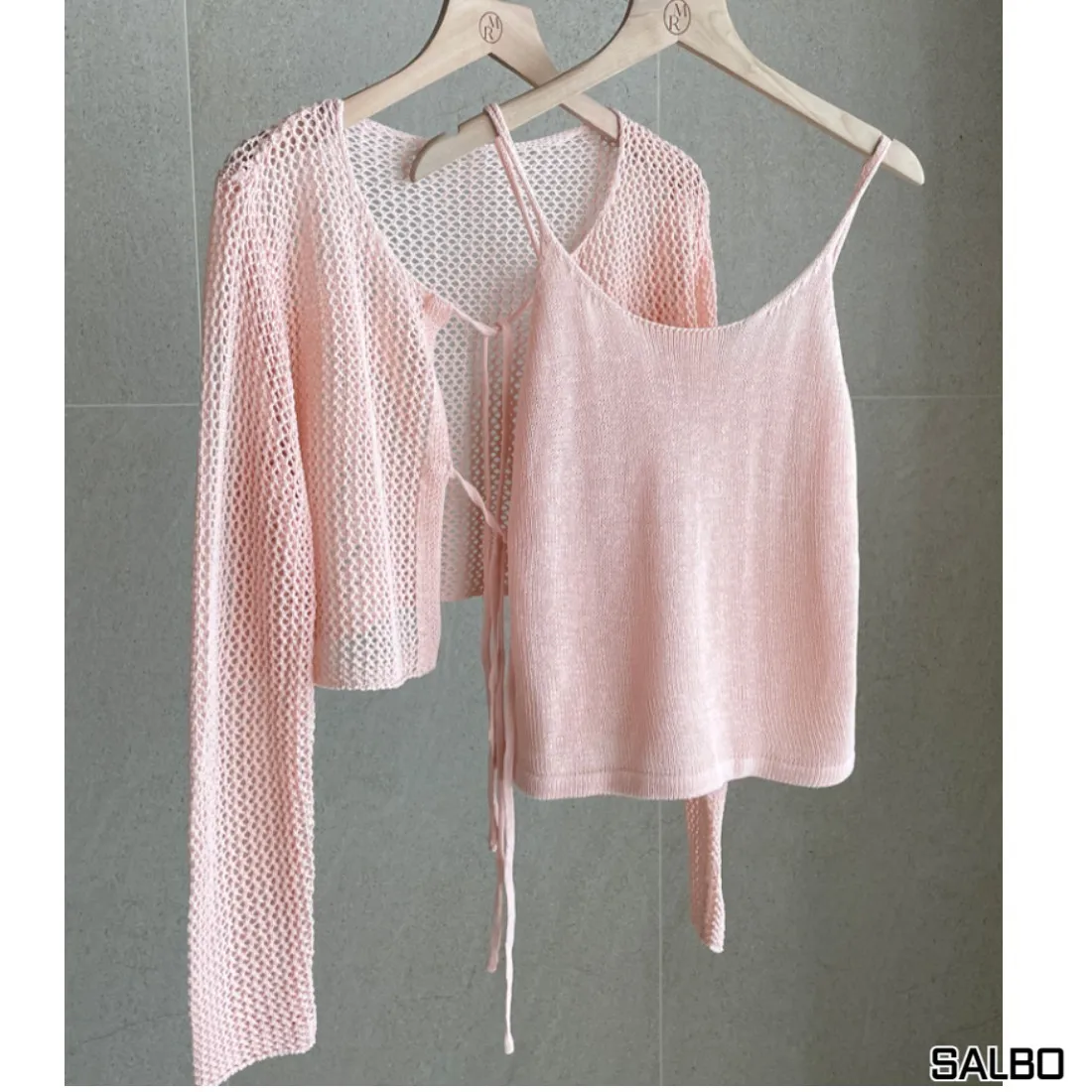 Mari | Cable Knit Casual Sleeveless Street Style Long Sleeves