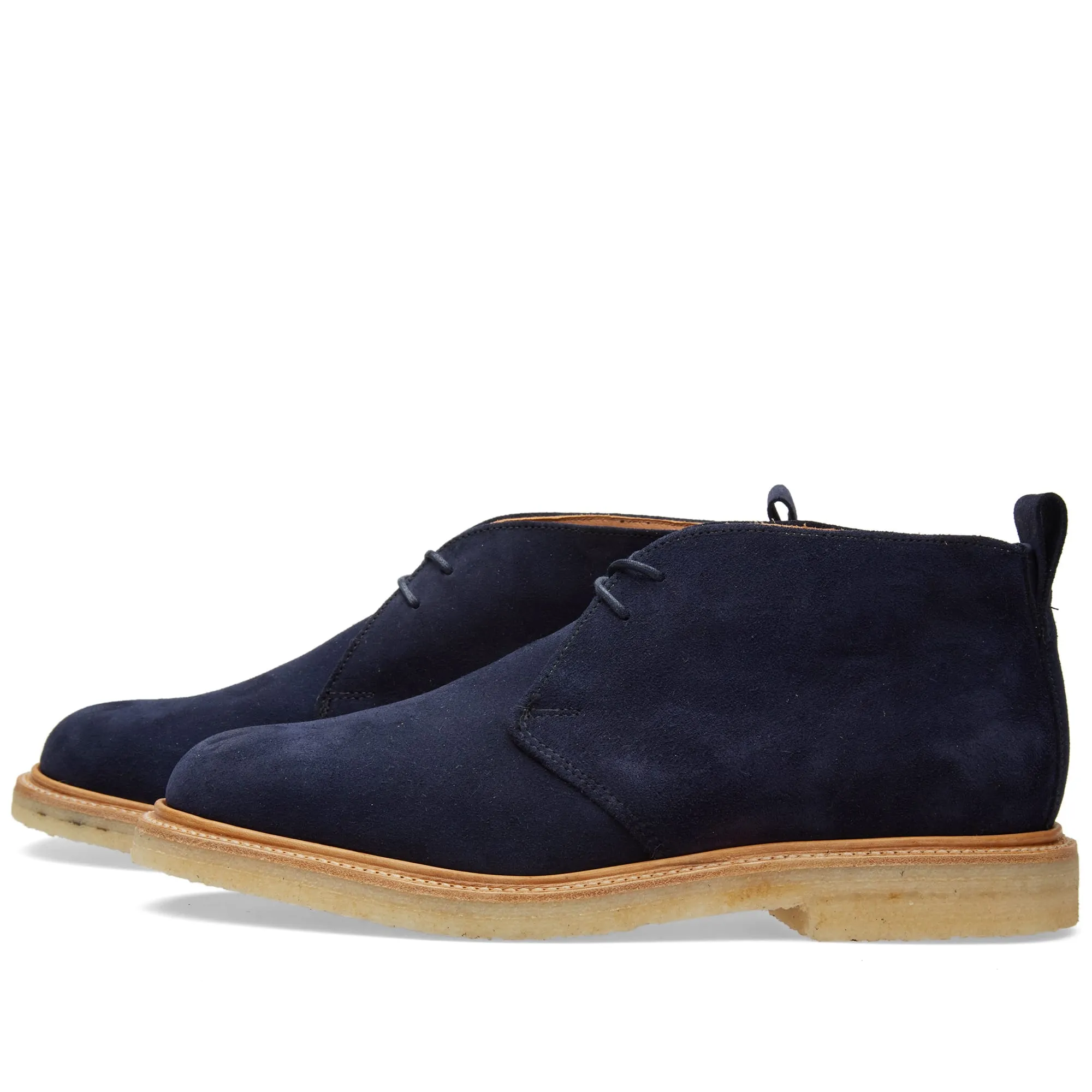 Mark McNairy Chukka Boot - Navy Suede