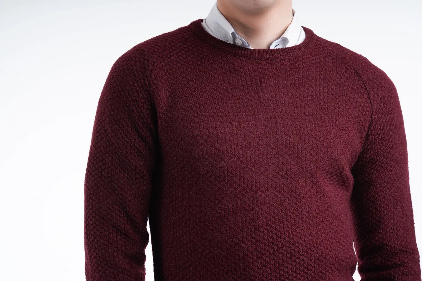 Maroon Knit Sweater