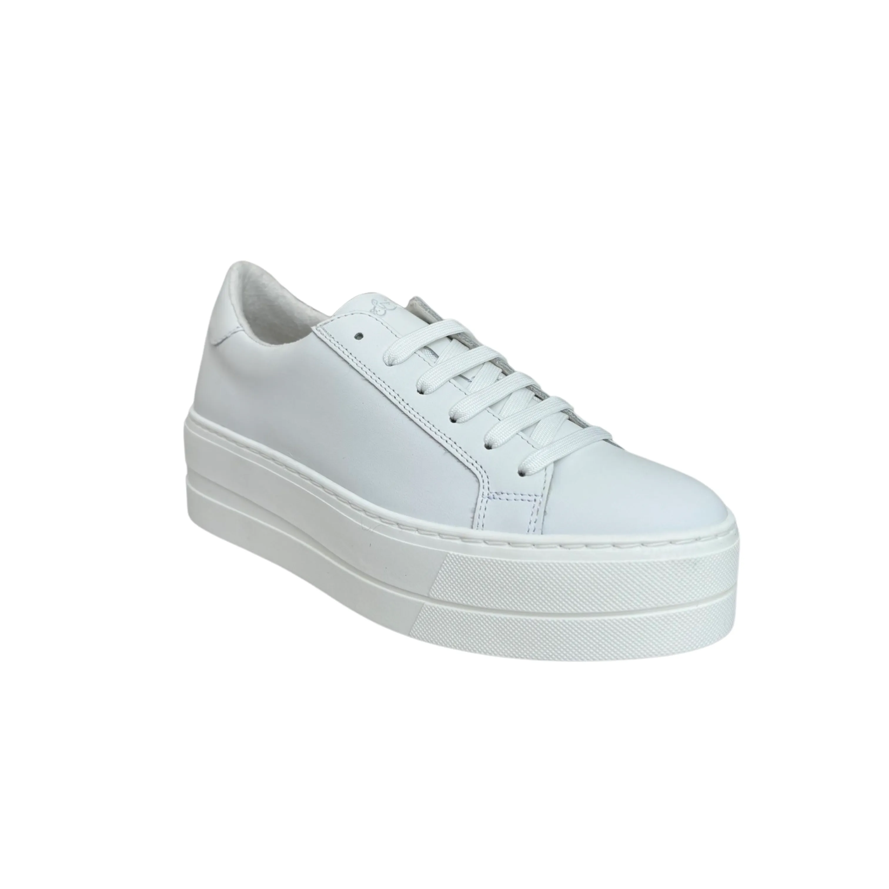 Maya white lace up trainer now available again for purchase.